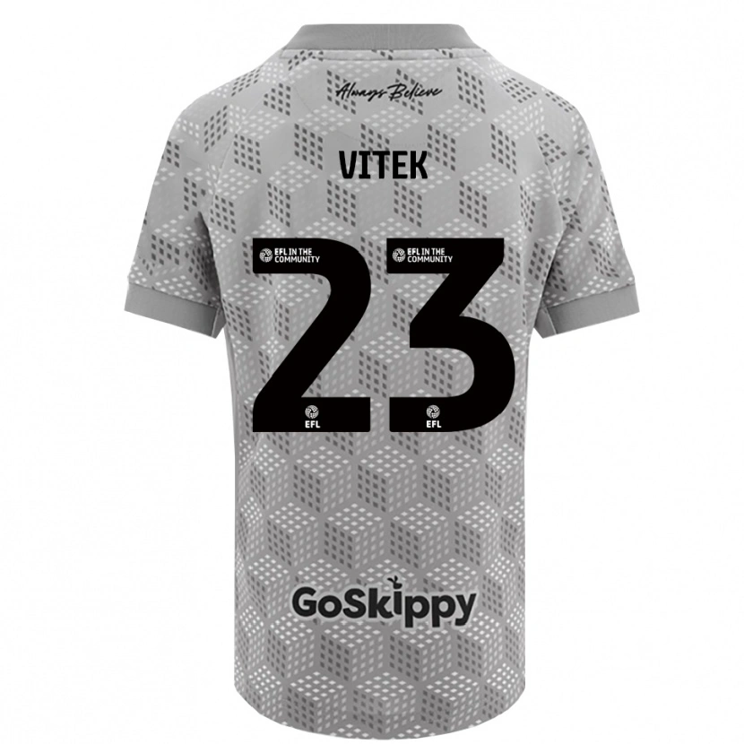 Danxen Herren Radek Vítek #23 Trikot Schwarz Grau Torwarttrikot 2025/26 Österreich