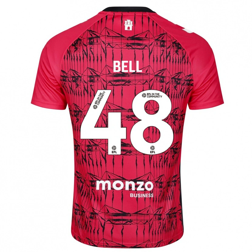 Danxen Herren Luke Bell #48 Trikot Rot Weiß Torwarttrikot 2025/26 Österreich
