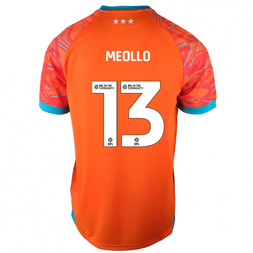 Danxen Herren Nina Meollo #13 Trikot Orange Weiß Torwarttrikot 2025/26 Österreich