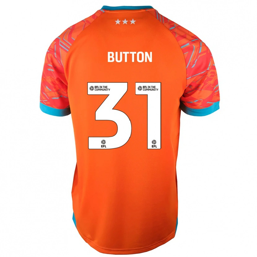 Danxen Herren Laura Hartley #31 Trikot Orange Weiß Torwarttrikot 2025/26 Österreich