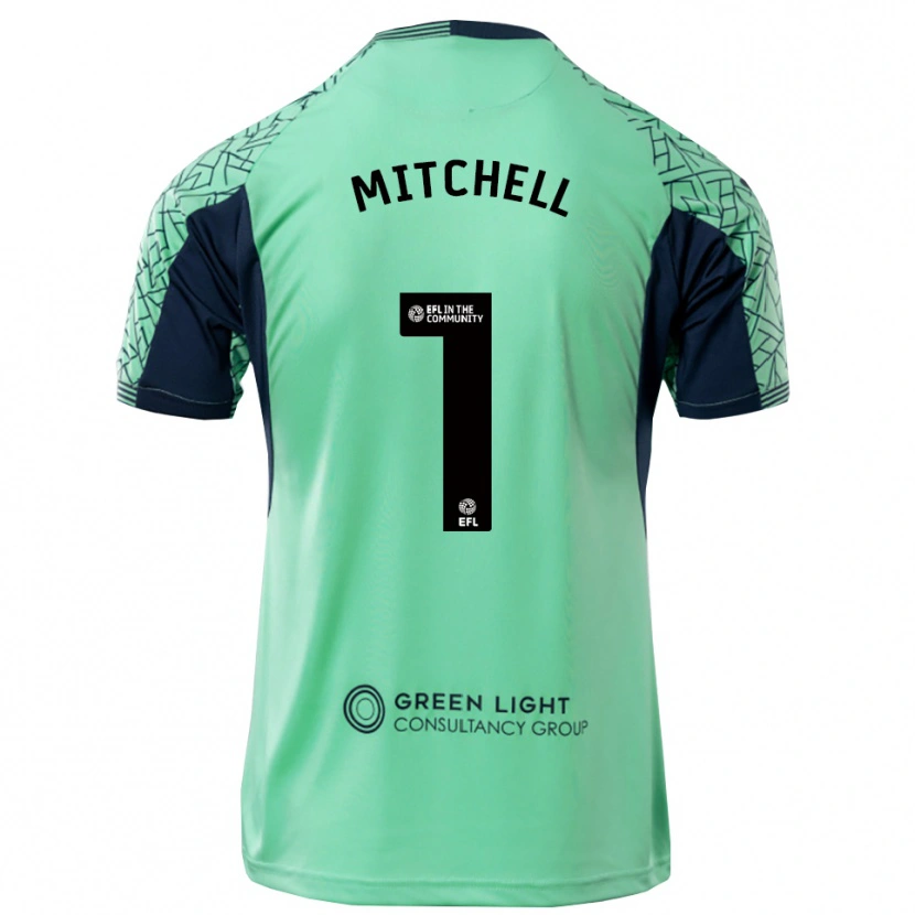 Danxen Herren Rylee Mitchell #1 Trikot Aqua Schwarz Torwarttrikot 2025/26 Österreich