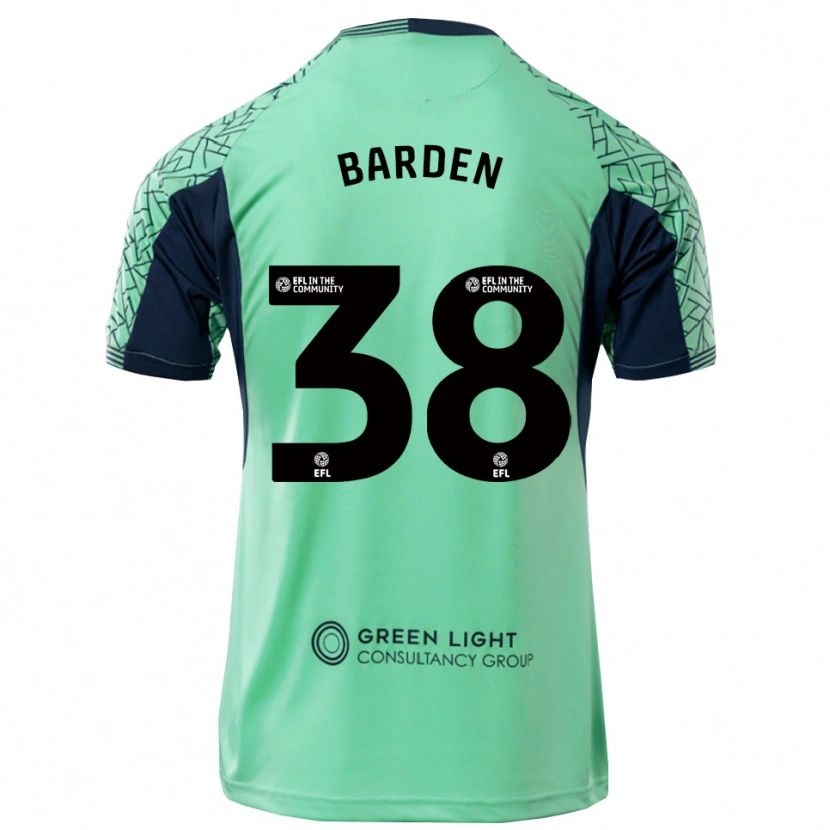 Danxen Herren Daniel Barden #38 Trikot Aqua Schwarz Torwarttrikot 2025/26 Österreich