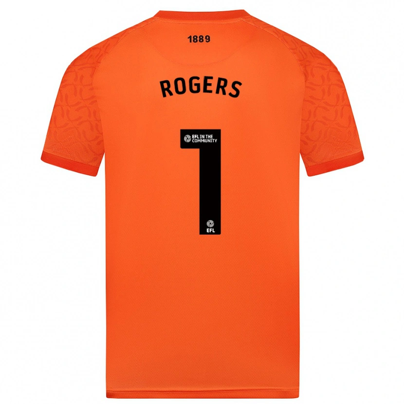 Danxen Herren Sian Rogers #1 Trikot Orange Schwarz Torwarttrikot 2025/26 Österreich