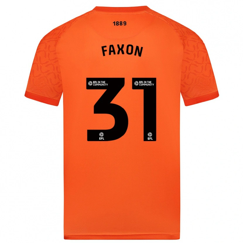 Danxen Herren Luke Faxon #31 Trikot Orange Schwarz Torwarttrikot 2025/26 Österreich
