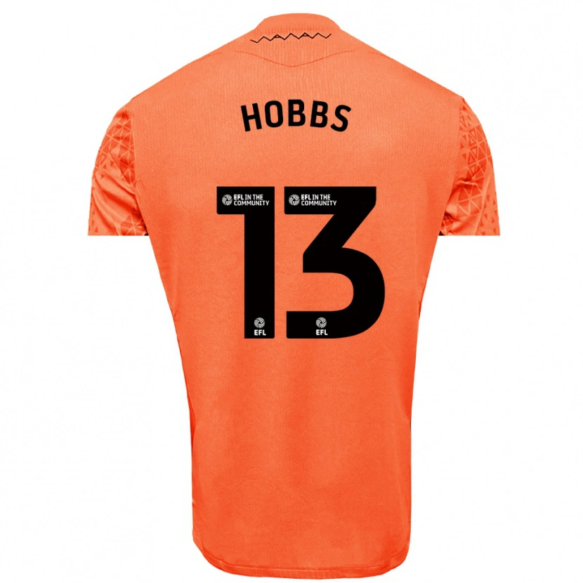 Danxen Herren Charlie Hobbs #13 Trikot Orange Schwarz Torwarttrikot 2025/26 Österreich
