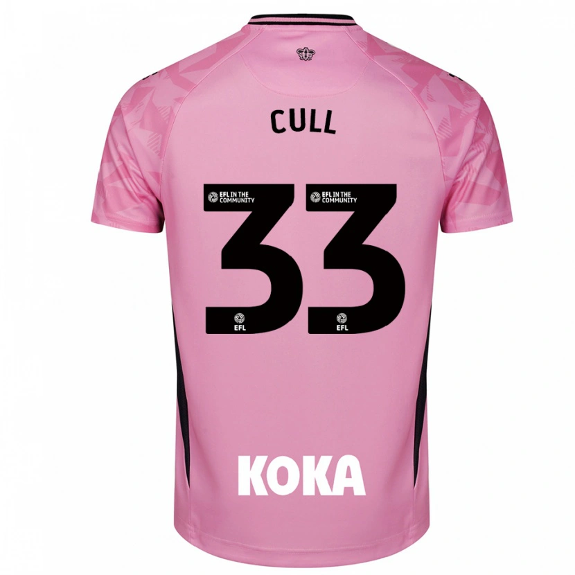 Danxen Herren Hermione Cull #33 Trikot Hellpink Schwarz Torwarttrikot 2025/26 Österreich