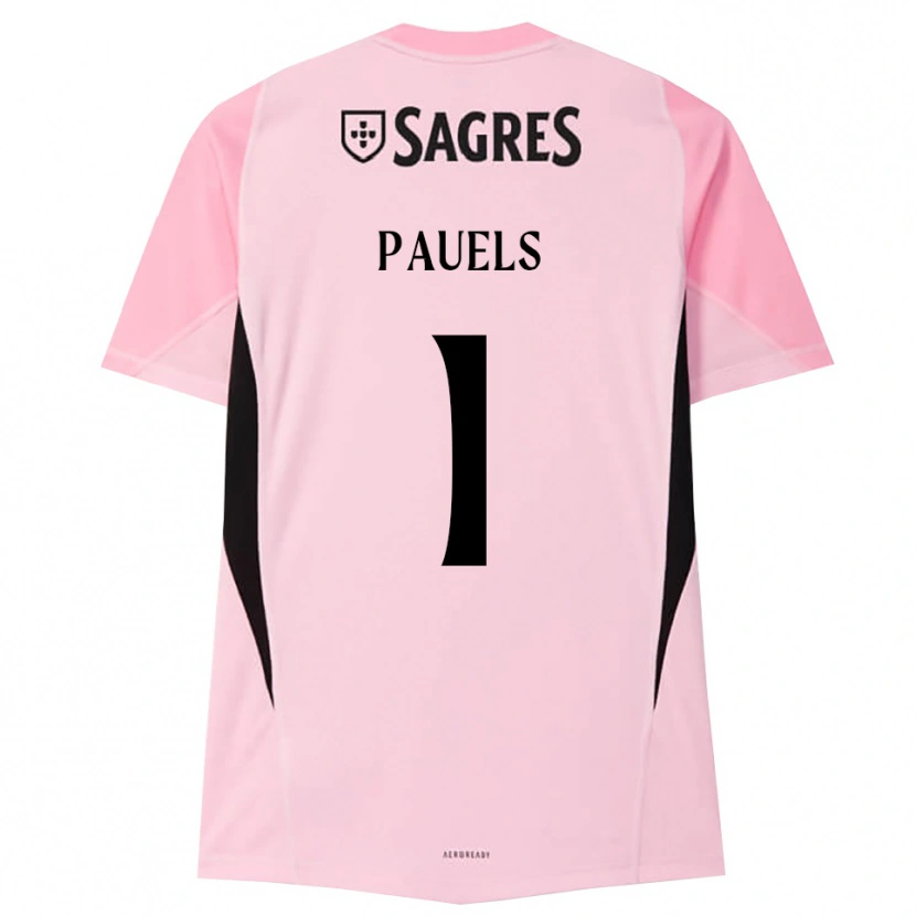 Danxen Herren Lena Pauels #1 Trikot Rosa Schwarz Torwarttrikot 2025/26 Österreich