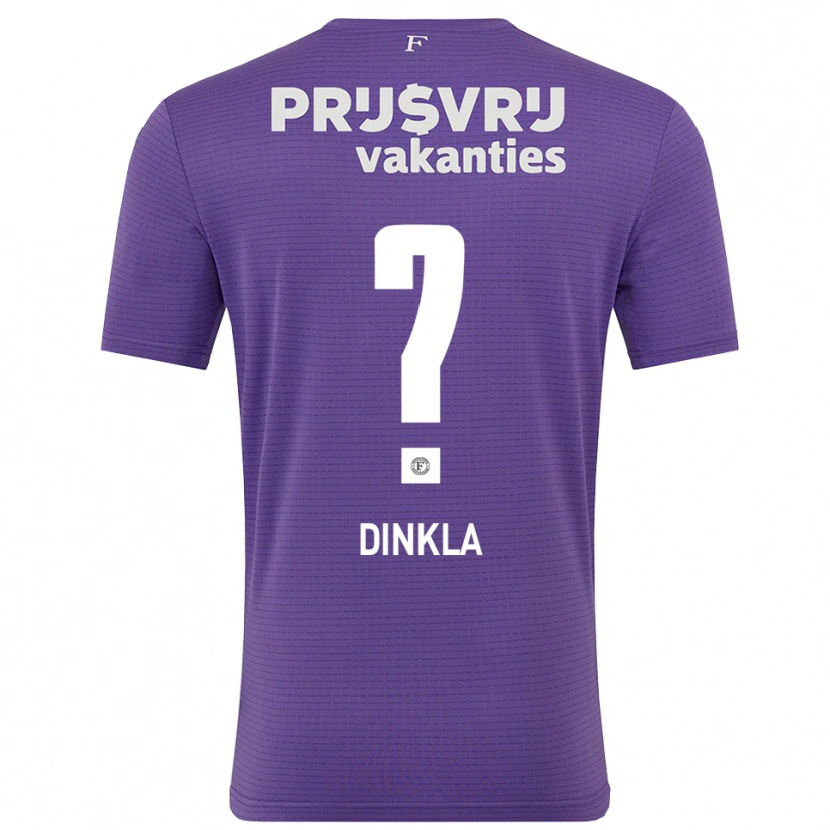 Danxen Herren Claire Dinkla #0 Trikot Violett Weiß Torwarttrikot 2025/26 Österreich