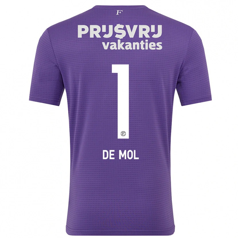 Danxen Herren Stenn de Mol #1 Trikot Violett Weiß Torwarttrikot 2025/26 Österreich