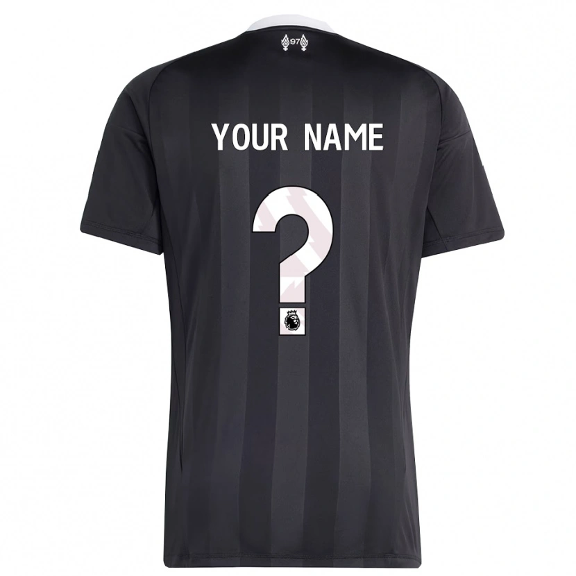 Danxen Herren Liverpool FC Trikot Schwarz Weiß Torwarttrikot 2025/26 Österreich