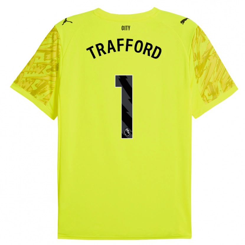 Danxen Herren James Trafford #1 Trikot Gelb Orange Schwarz Torwarttrikot 2025/26 Österreich