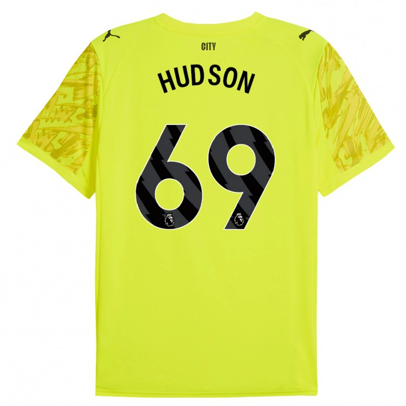 Danxen Herren Max Hudson #69 Trikot Gelb Orange Schwarz Torwarttrikot 2025/26 Österreich