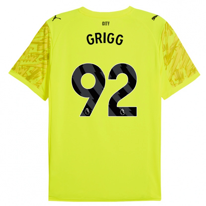 Danxen Herren Finley Grigg #92 Trikot Gelb Orange Schwarz Torwarttrikot 2025/26 Österreich