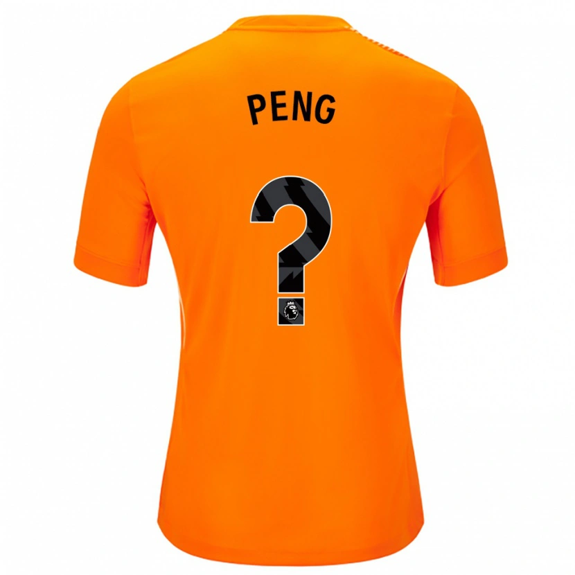 Danxen Herren Livia Peng #0 Trikot Orange Schwarz Torwarttrikot 2025/26 Österreich