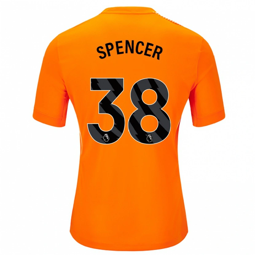 Danxen Herren Becky Spencer #38 Trikot Orange Schwarz Torwarttrikot 2025/26 Österreich