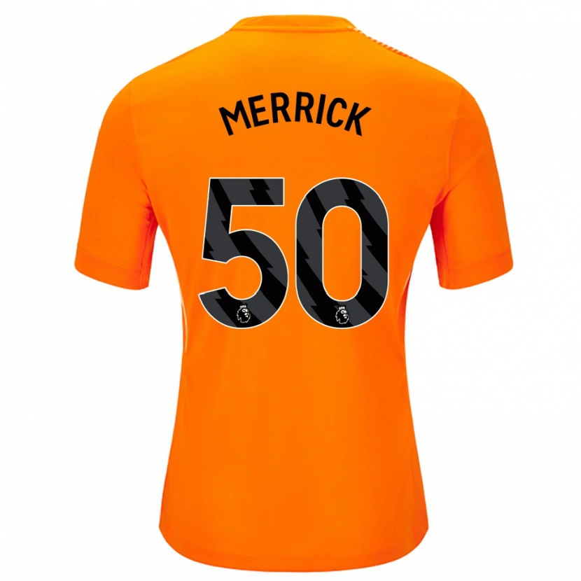 Danxen Herren Max Merrick #50 Trikot Orange Schwarz Torwarttrikot 2025/26 Österreich