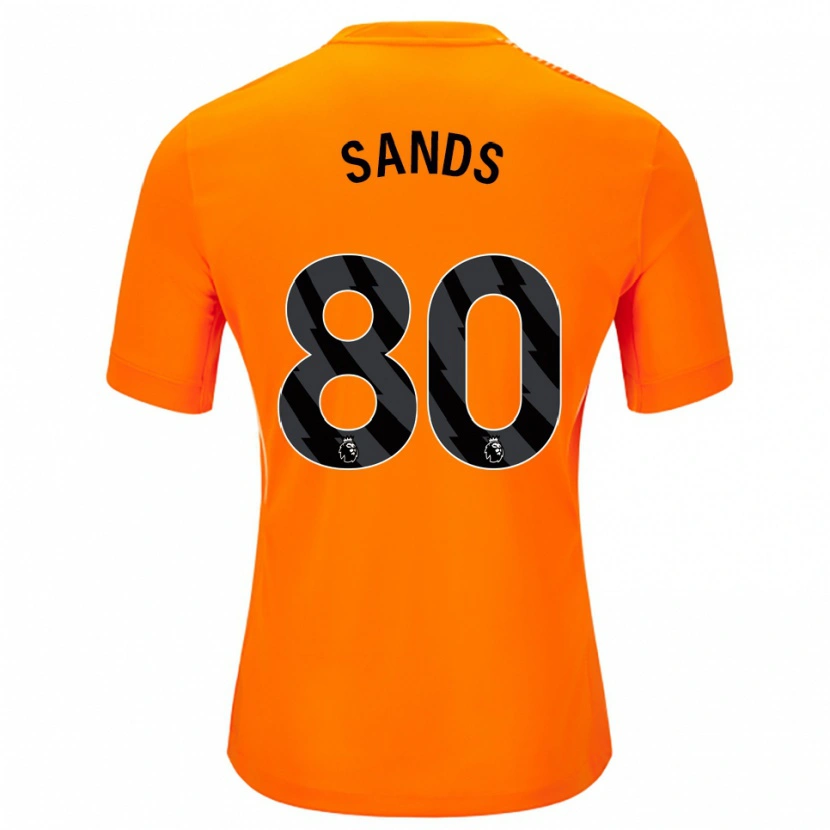 Danxen Herren Hudson Sands #80 Trikot Orange Schwarz Torwarttrikot 2025/26 Österreich