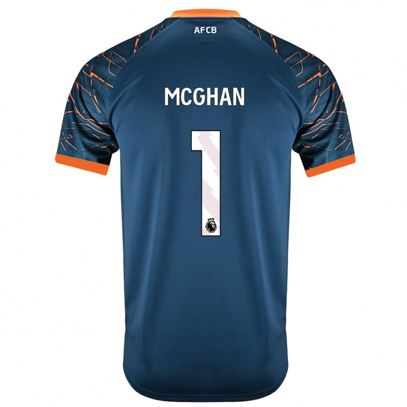 Danxen Herren Hayden McGhan #1 Trikot Dunkles Schieferblau Torwarttrikot 2025/26 Österreich