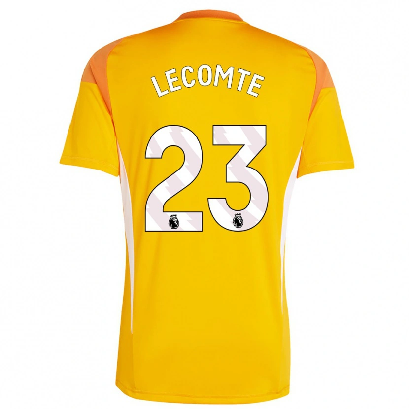 Danxen Herren Benjamin Lecomte #23 Trikot Orange Weiß Torwarttrikot 2025/26 Österreich