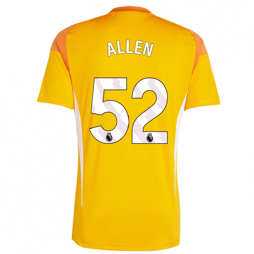Danxen Herren Michael Allen #52 Trikot Orange Weiß Torwarttrikot 2025/26 Österreich