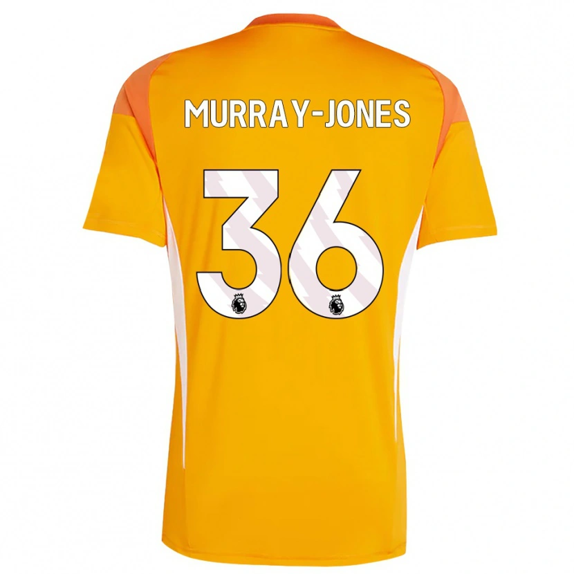 Danxen Herren George Murray-Jones #36 Trikot Orange Weiß Torwarttrikot 2025/26 Österreich