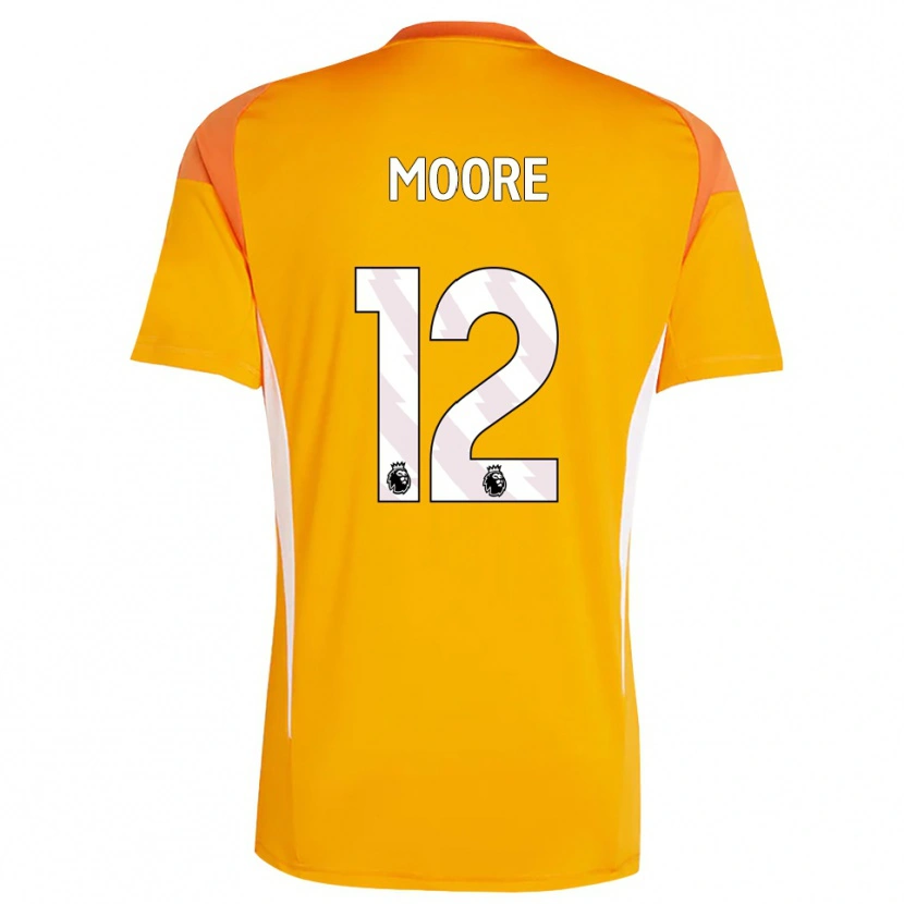 Danxen Herren Daniel Moore #12 Trikot Orange Weiß Torwarttrikot 2025/26 Österreich