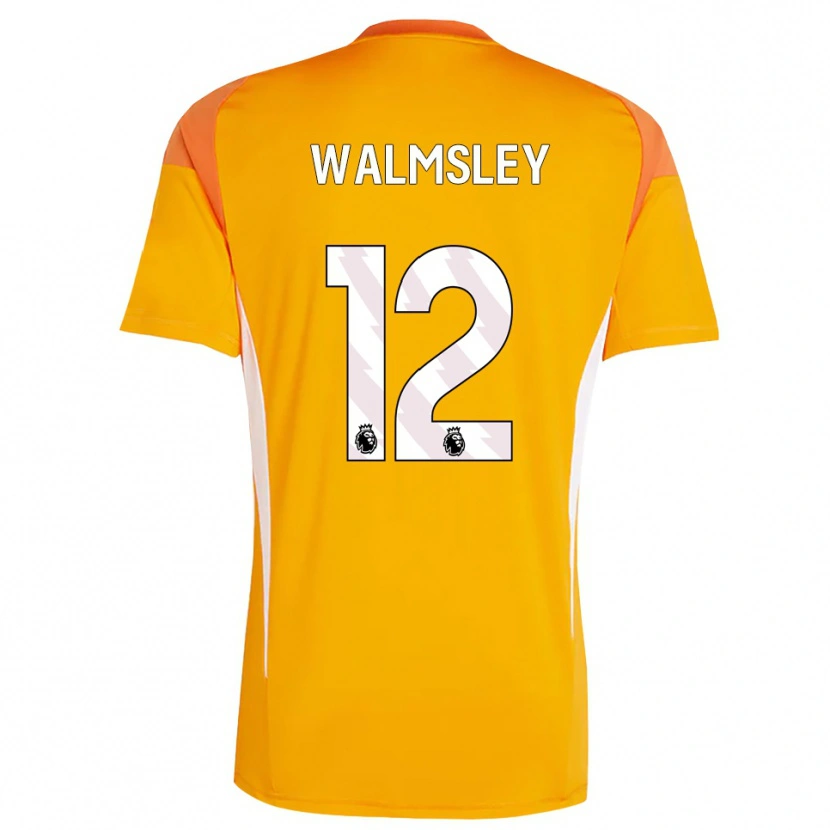 Danxen Herren Joseph Walmsley #12 Trikot Orange Weiß Torwarttrikot 2025/26 Österreich