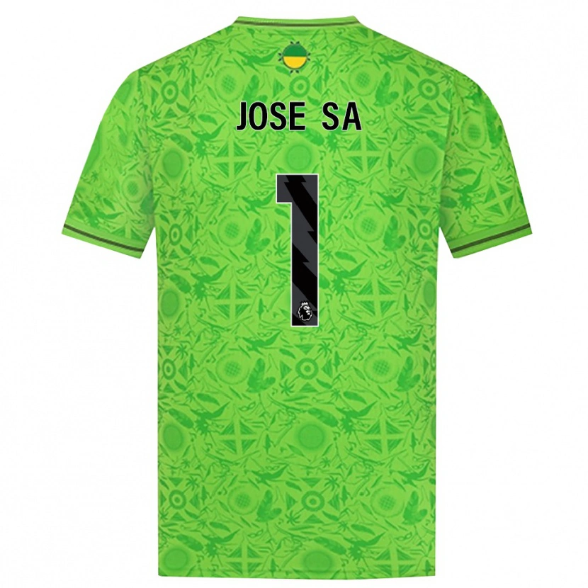 Danxen Herren José Sá #1 Trikot Grün Schwarz Torwarttrikot 2025/26 Österreich