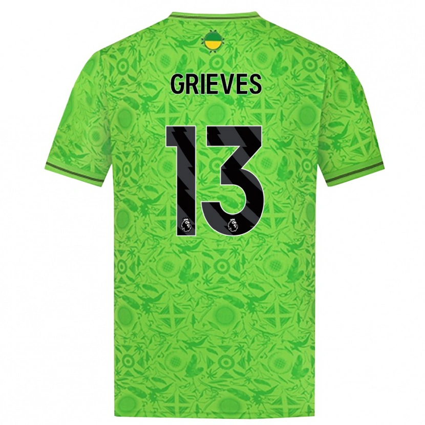 Danxen Herren Xander Grieves #13 Trikot Grün Schwarz Torwarttrikot 2025/26 Österreich