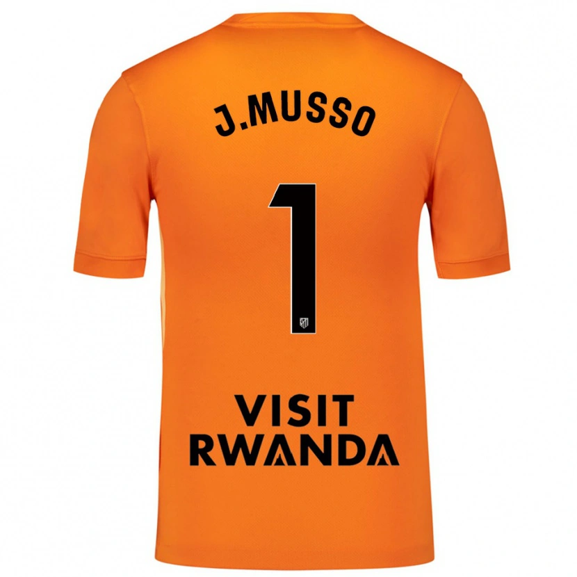Danxen Herren Juan Musso #1 Trikot Orange Schwarz Torwarttrikot 2025/26 Österreich