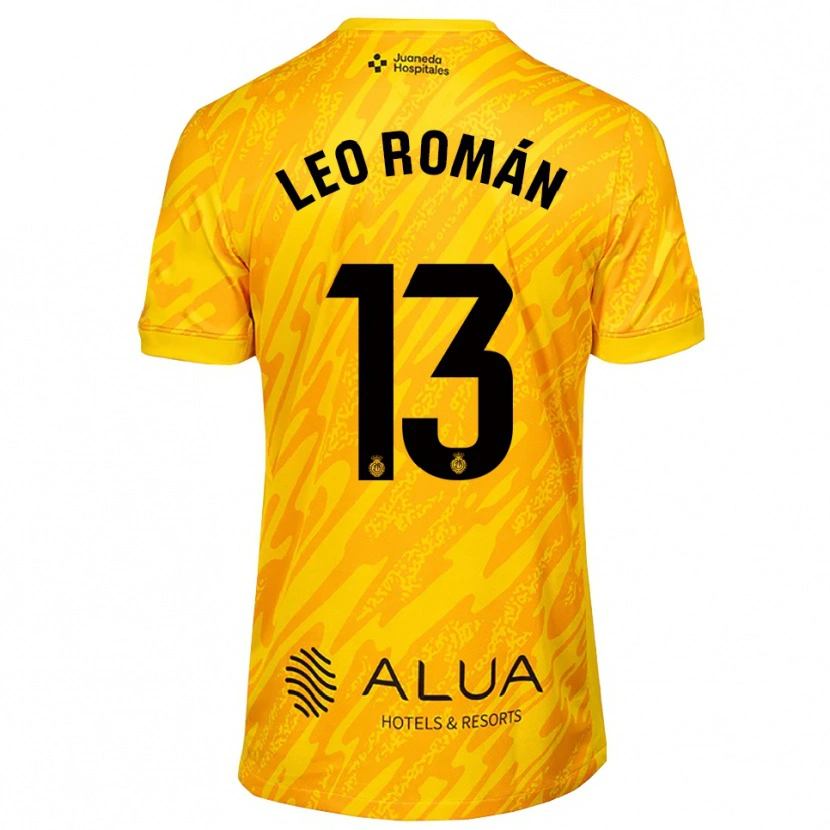 Danxen Herren Leo Román #13 Trikot Orange Schwarz Torwarttrikot 2025/26 Österreich