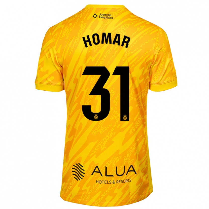 Danxen Herren Gaspar Homar #31 Trikot Orange Schwarz Torwarttrikot 2025/26 Österreich