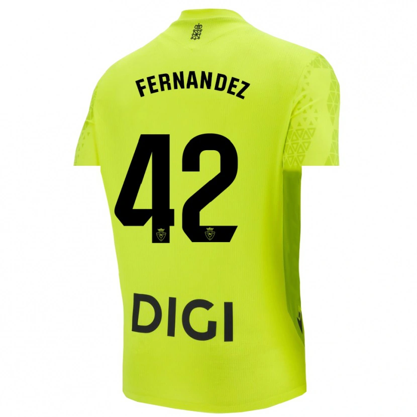 Danxen Herren Rafa Fernández #42 Trikot Leuchtgrün Torwarttrikot 2025/26 Österreich