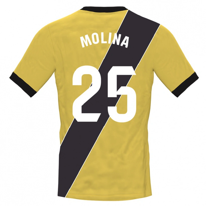 Danxen Herren Adrián Molina #25 Trikot Gelb Schwarz Torwarttrikot 2025/26 Österreich