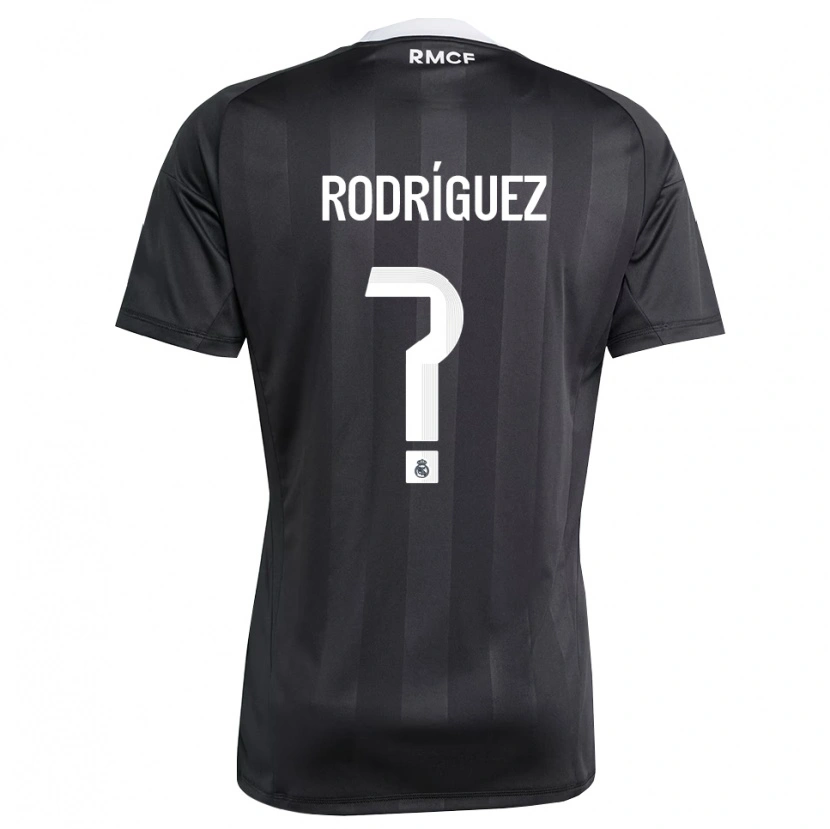 Danxen Herren Álvaro Rodríguez #0 Trikot Schwarz Weiß Torwarttrikot 2025/26 Österreich
