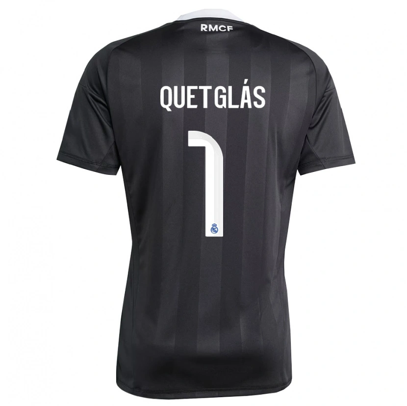 Danxen Herren Ferran Quetglás #1 Trikot Schwarz Weiß Torwarttrikot 2025/26 Österreich