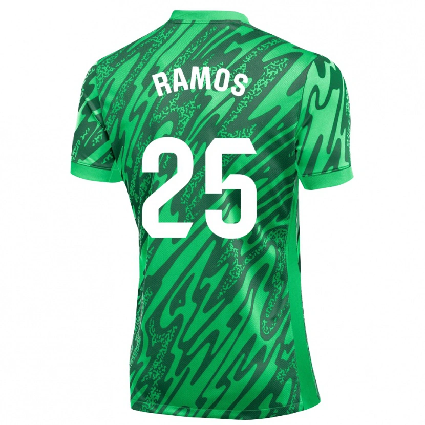 Danxen Herren Alejandro Ramos #25 Trikot Dunkelgrün Weiß Torwarttrikot 2025/26 Österreich