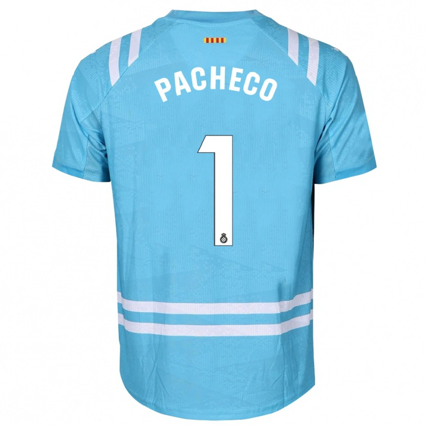 Danxen Herren Álvaro Pacheco #1 Trikot Hellblau Weiß Torwarttrikot 2025/26 Österreich