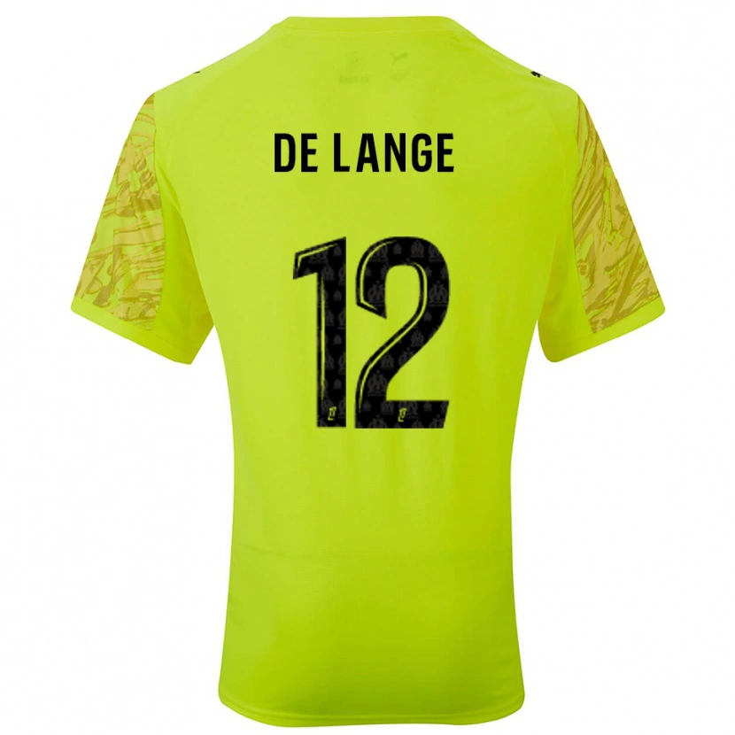 Danxen Herren Jeffrey de Lange #12 Trikot Leuchtgrün Schwarz Torwarttrikot 2025/26 Österreich