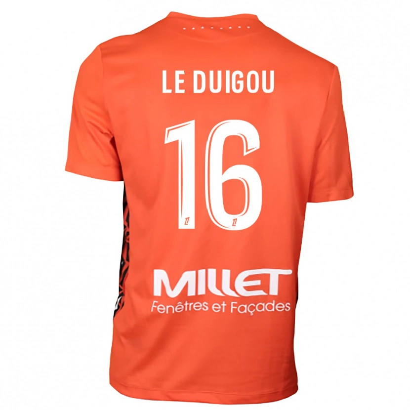 Danxen Herren Daniel Le Duigou #16 Trikot Orange Weiß Torwarttrikot 2025/26 Österreich