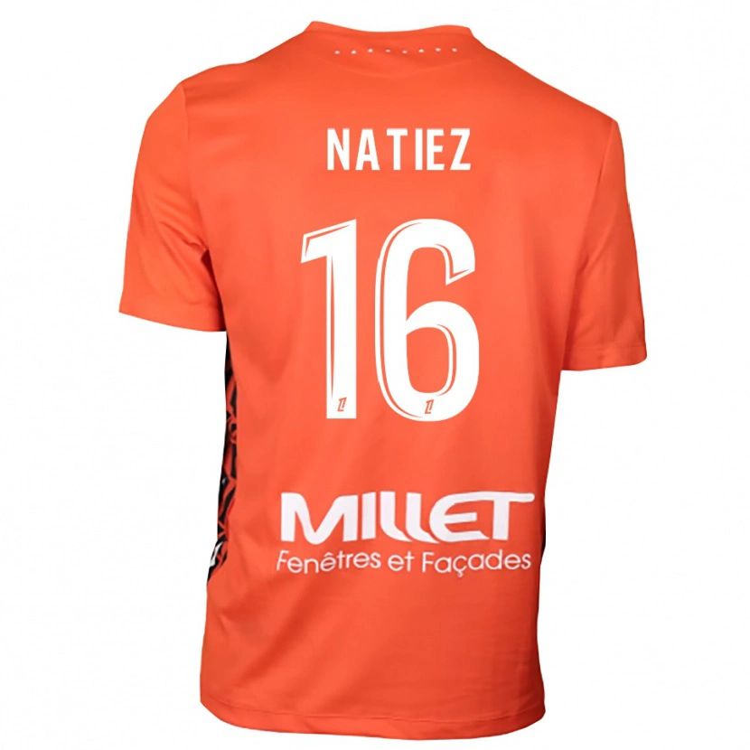 Danxen Herren Stanislas Natiez #16 Trikot Orange Weiß Torwarttrikot 2025/26 Österreich