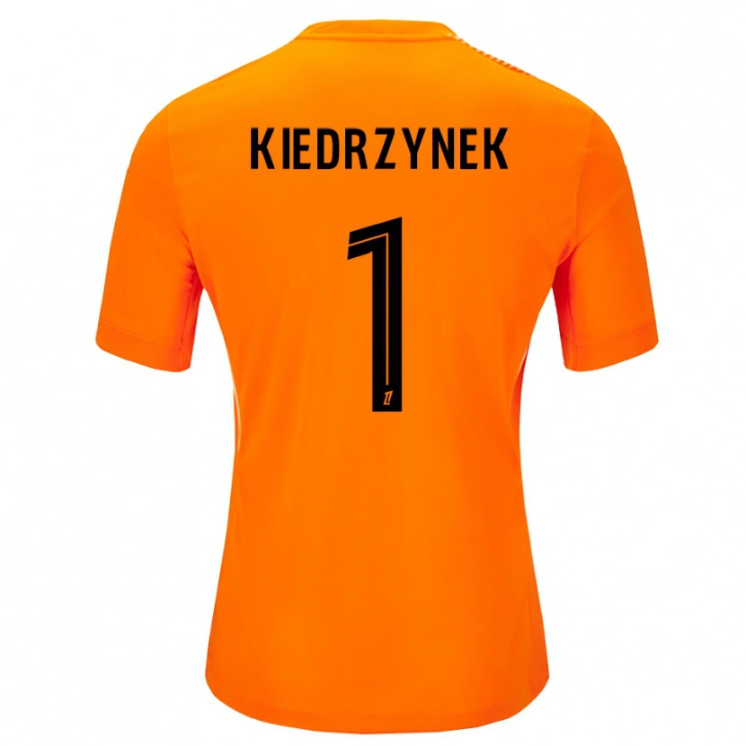 Danxen Herren Katarzyna Kiedrzynek #1 Trikot Orange Schwarz Torwarttrikot 2025/26 Österreich