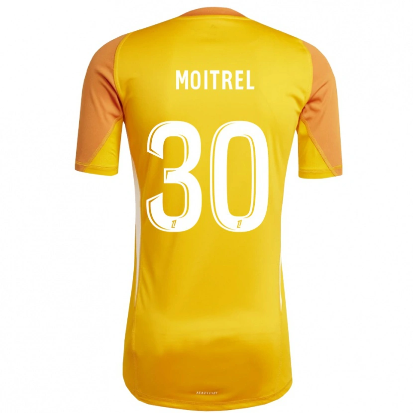 Danxen Herren Pauline Moitrel #30 Trikot Orange Weiß Torwarttrikot 2025/26 Österreich