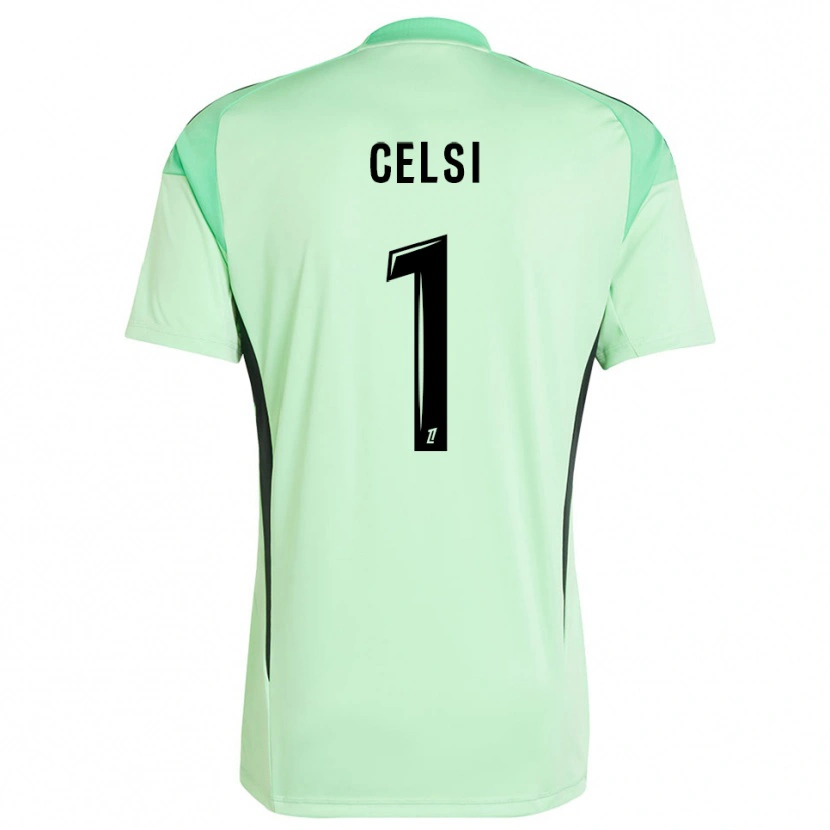 Danxen Herren Rafael Celsi #1 Trikot Hellgrün Schwarz Torwarttrikot 2025/26 Österreich