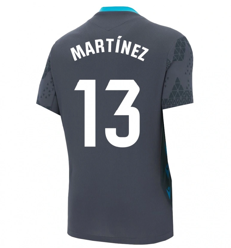 Danxen Herren Fernando Martínez #13 Trikot Dunkelgrau Schwarz Torwarttrikot 2025/26 Österreich