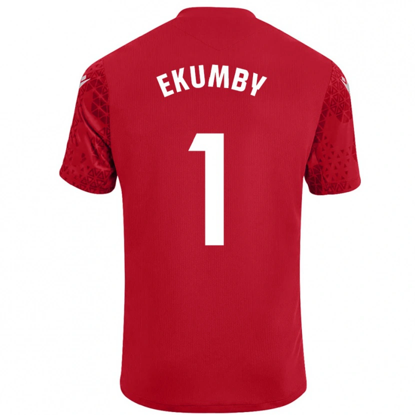 Danxen Herren Ekumby #1 Trikot Rot Weiß Torwarttrikot 2025/26 Österreich