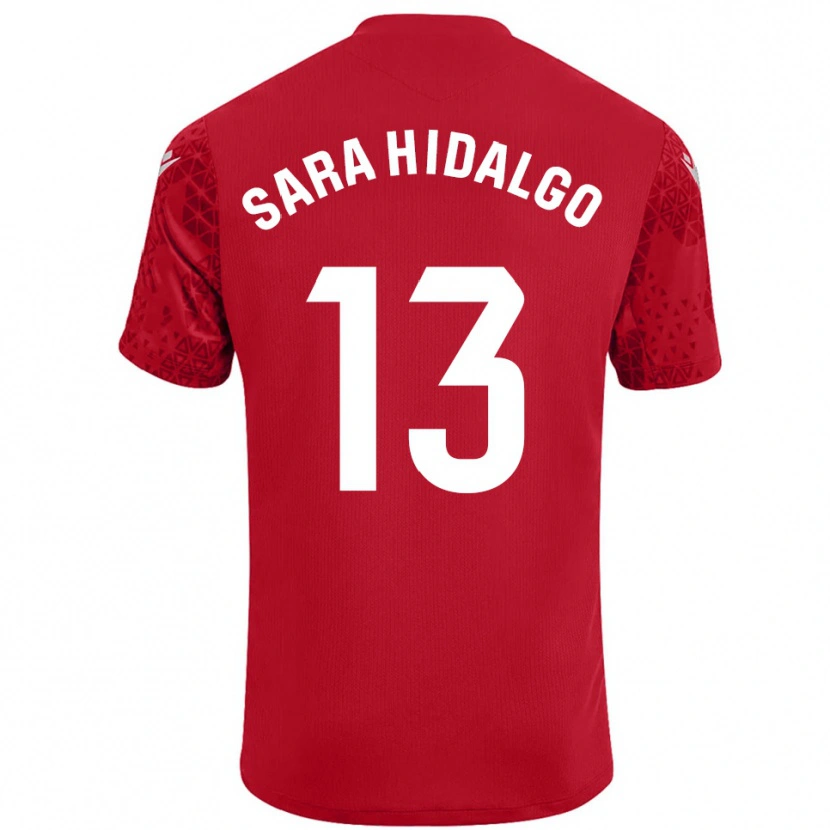 Danxen Herren Sara Hidalgo Merino #13 Trikot Rot Weiß Torwarttrikot 2025/26 Österreich