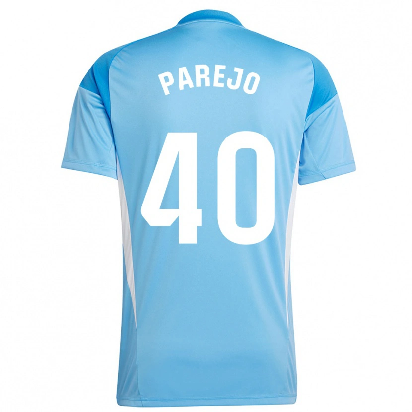 Danxen Herren Jesús Parejo #40 Trikot Himmelblau Weiß Torwarttrikot 2025/26 Österreich