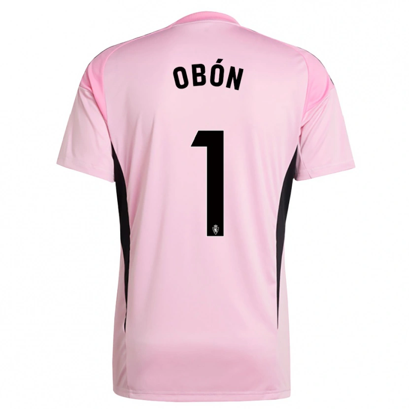Danxen Herren Manuel Obón #1 Trikot Hellpink Schwarz Torwarttrikot 2025/26 Österreich