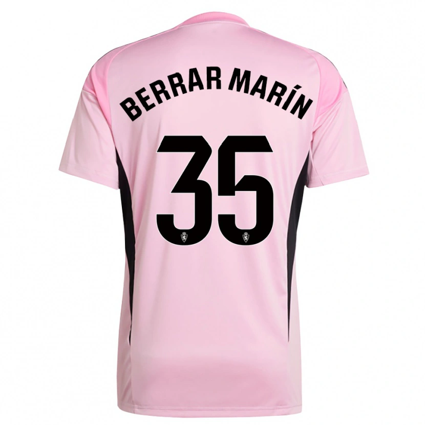 Danxen Herren Sergio Berrar #35 Trikot Hellpink Schwarz Torwarttrikot 2025/26 Österreich